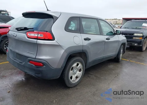 2014 Jeep Cherokee Sport from USA, damaged, VIN 1C4PJLAB7EW123747